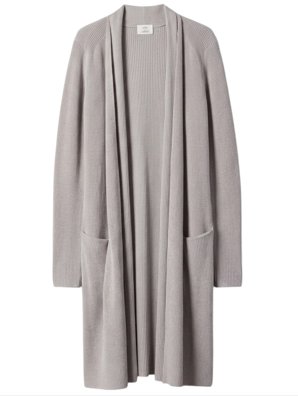 Aritzia Wilfred Torcy Cardigan Women Small Longline Minimalist